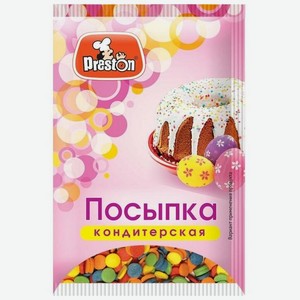 Посыпки кондитерские Preston декоративные «Радуга-конфетти», 7 г