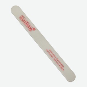 SUNSHINE Набор пилок WHITE тонкая прямая 100/180 P4WT-B, Белый
