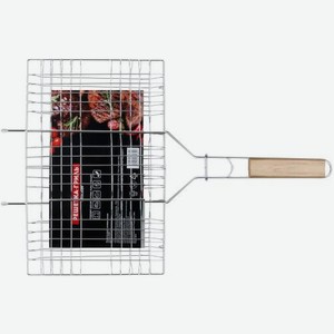 Решетка для гриля плоская универсальная 50*34см 330 г