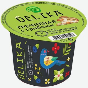 Каша гречневая Delika с грибами 43г