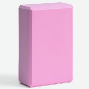 HAMSA YOGA Блок для йоги, Кирпичик для растяжки, Розовый