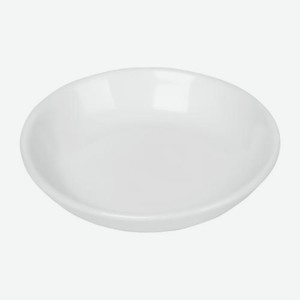 Блюдо круглое белое фарфор 9см 80 г