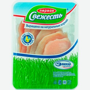 Слайсы Первая свежесть из филе грудки 450г 450 г