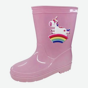 Сапоги детские желто-розовые р.26-30 460 г