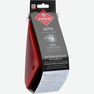 Щетка д/чистки гриля FORESTER нерж.сталь, медь, пластик BC-778, Китай