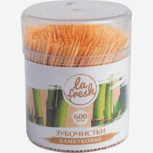 Зубочистки La Fresh бамбуковые 600шт 75 г
