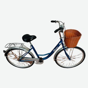 Велосипед женский Cup s PDG001 прогулочный темно-синий, 26 