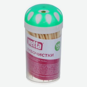 Зубочистки бамбуковые Vetta, 100 шт
