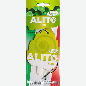 Ароматизатор подвесной Alito картон в ассортименте 5 г