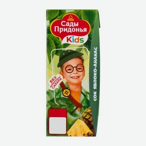 Сок Сады Придонья Яблоко-ананас 200мл 200 г
