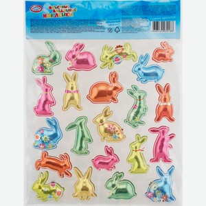 Наклейки для украшения яиц ДОМАШНЯЯ КУХНЯ объемные hk19060, Китай