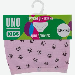 Трусы Uno для девочек светло-зеленые/светло-розовые UG14_2n12 р.98-140 в ассортименте 23 г