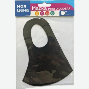 Маска Моя цена многоразовая из неопрена 15*23*0.7см 12г 30 г