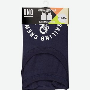 Майка Uno для мальчиков с принтом UB 5 р.98-128 50 г