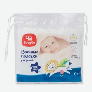 Ватные палочки BabyGo 100 шт.