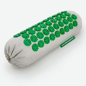 ЛАБОРАТОРИЯ КУЗНЕЦОВА Массажер  Тибетский аппликатор  мягкий валик универсальный, Зеленый