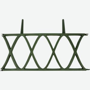 Забор 365 ДНЕЙ декоративный садовый, 50х30см, хаки, Россия, 1 шт