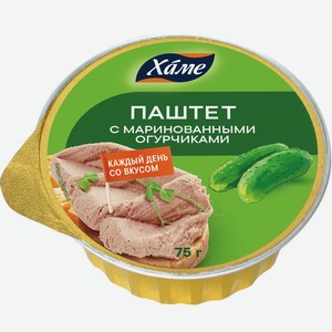 Паштет Hame с маринованными огурчиками 75г