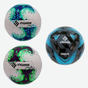 Мяч футбольный Ingame в ассортименте