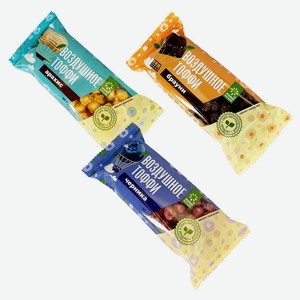 Злаковый батончик Absolute Nature Воздушное тоффи Брауни, с Арахисом 30 гр.