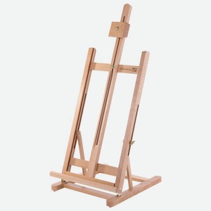 Мольберт настольный из бука, 27,5х97х32см, высота холста 56см, BRAUBERG ART CLASSIC, 192269