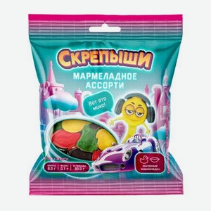 Мармелад Скрепыши жевательный ассорти 70г 70 г