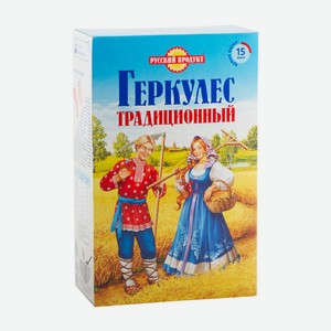 Хлопья овсяные РУССКИЙ ПРОДУКТ Геркулес традиционный, 420 г