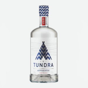 Водка Tundra Authentic. Водка Крайнего Севера 0,25л