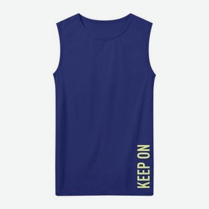 Футболка мужская UNO Levan синяя рm 175 г