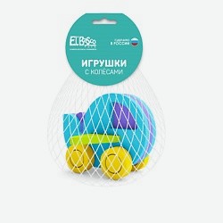 Игрушка-каталка для малышей с колесами Самолет