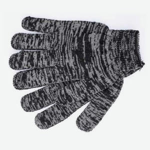 Перчатки садовые меланжевые, 10 класс ТМ Russia (Раша)