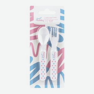 Набор Лабби ложка и вилка для кормления от 4 месяцев 16 г