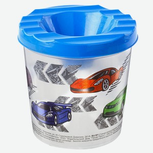 ЮНЛАНДИЯ Стакан-непроливайка Юнландик быстрее всех, 1 шт.