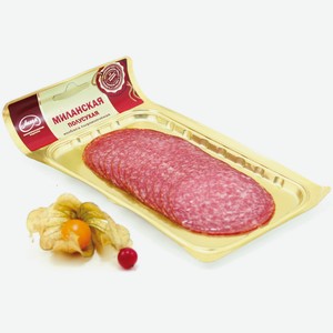 Колбаса с/к  Миланская  200 гр слайсы