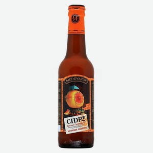 Сидр Medovarus Красный грейпфру полусладкий, 330 мл