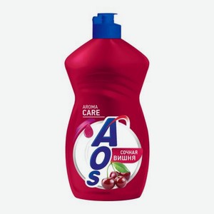 Гель для мытья посуды Aos Сочная вишня 450г