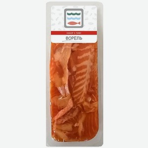 Набор к пиву 3 Fish Форель слабосоленый 130г