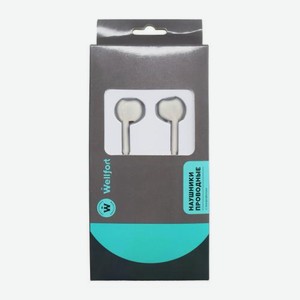 Наушники Wellfort проводные с микрофоном 1.2м WX22091430 в ассортименте