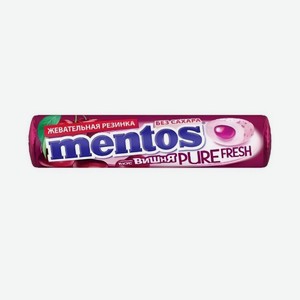 Жевательная резинка Mentos Pure Fresh   Вишня   15,5г