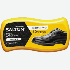 Salton Губка волна МИДИ д/гладкой кожи Черная