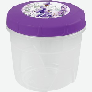 Банка для хранения продуктов 4 FAMILY Lavender 435744400, Россия, 0,3 л