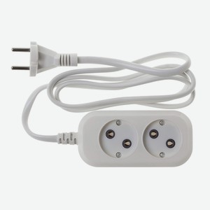 Сетевой удлинитель Buro BU-PSL2.1/W 1..5м (2 розетки) белый (пакет ПЭ)