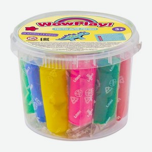 Тесто для лепки 12 цветов Lori в ассортименте