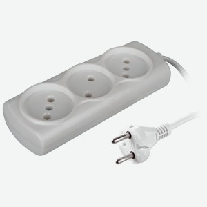 Удлинитель Volsten Si 3 x 1.5 модель Р16-010 1,5м 6А 1300Вт ШВВП