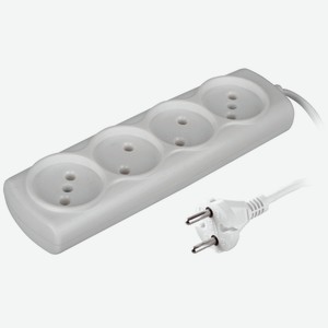 Удлинитель Volsten Si 4 x 1.5 модель Р16-009 1,5м 6А 1300Вт ШВВП