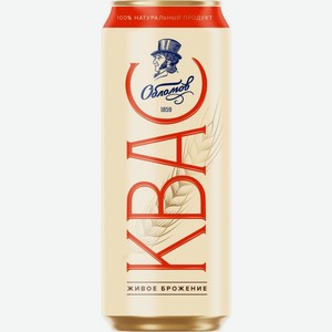 Квас И.И. Обломов фильтрованный пастеризованный 450мл