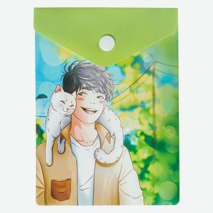 Папка для документов пластиковая Феникс+, Природа (полипропилен, 15.8х11.4 см, 1 отделение (-я), кно