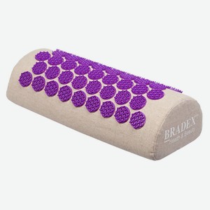 BRADEX Валик акупунктурный Нирвана, премиум-серия, Бежевый