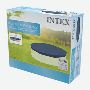 Тент для каркасного бассейна Intex 28032 457*25cм