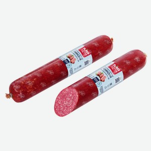 Колбаса варено-копченая «Мясницкий ряд» Сервелат Финский без сои, ~ 0,5 кг цена за 100 г